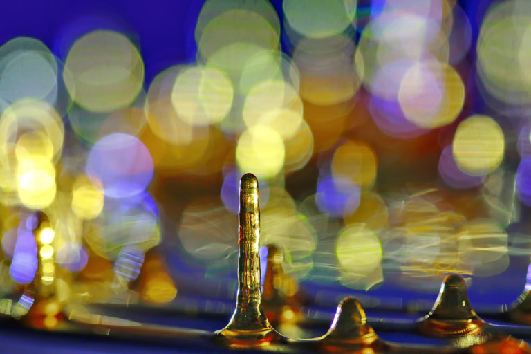 gehärtete Öltropfen