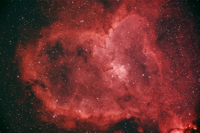 Der Herznebel im Sternbild Kassiopeia