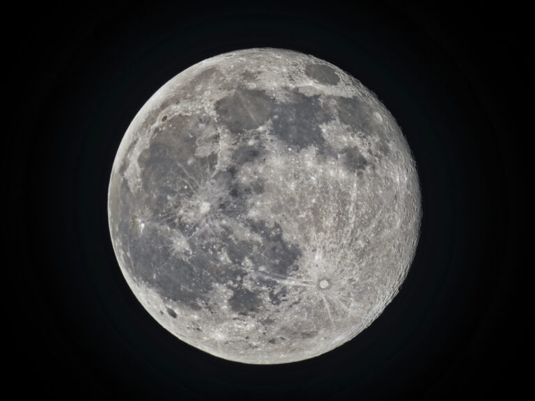 VollMond am 18.1.22 mit der Hasselblad 907 X